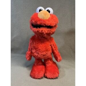 ELMO SLIDE Interactive Plush Toy English/Spanish Learning Toy Sesame Street 14"